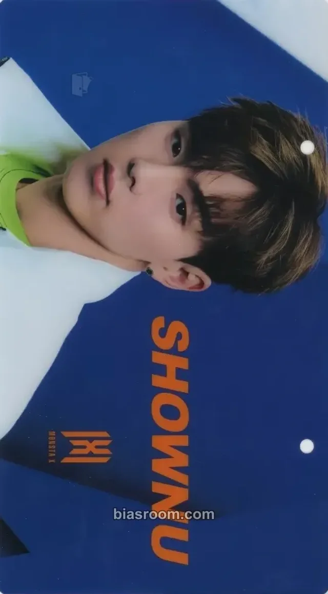 MONSTA X - Shownu - Phenomenon Album name plate japanese album