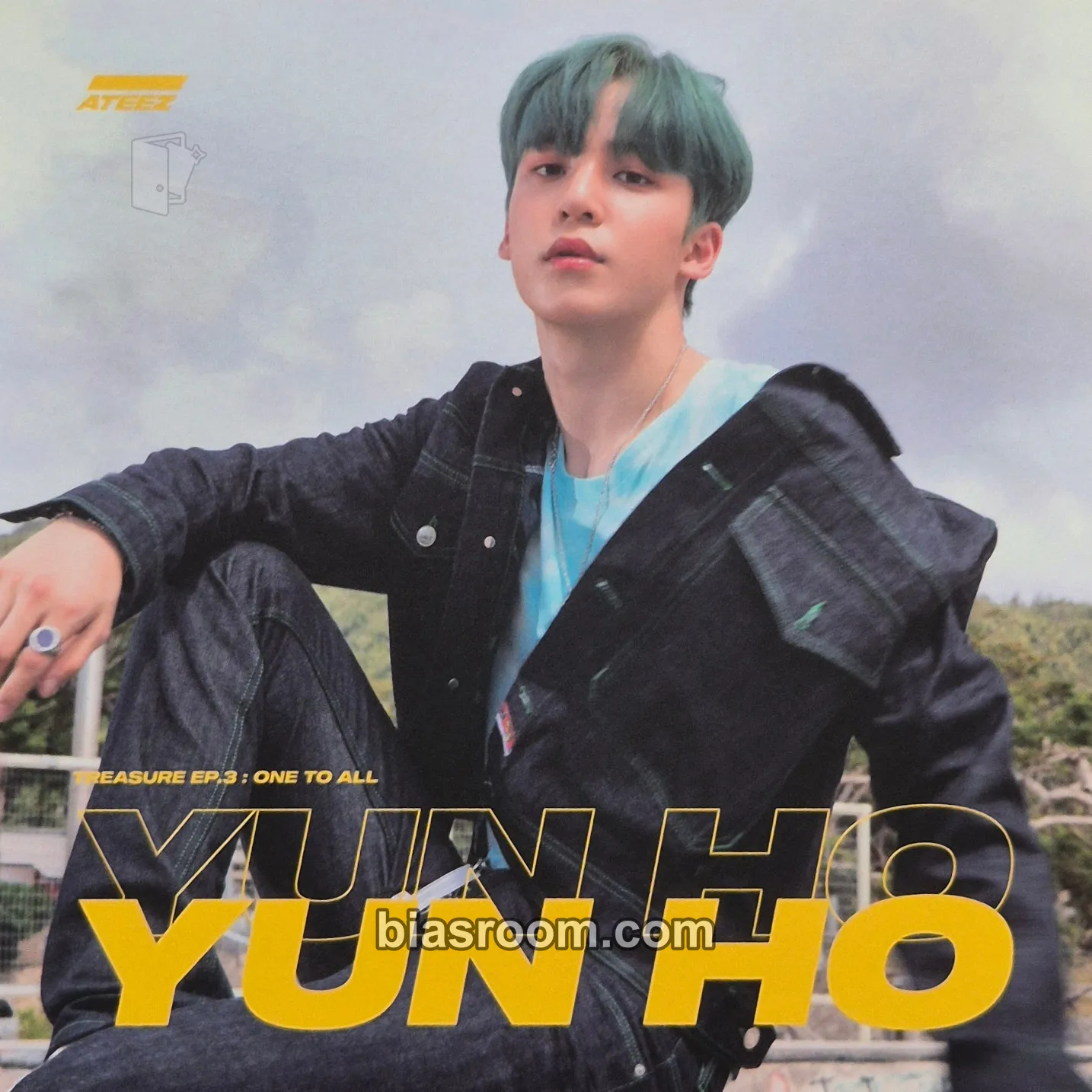 Yunho TREASURE EP.3 : One To All Photocard - ATEEZ - ATEEZ K-pop photocard