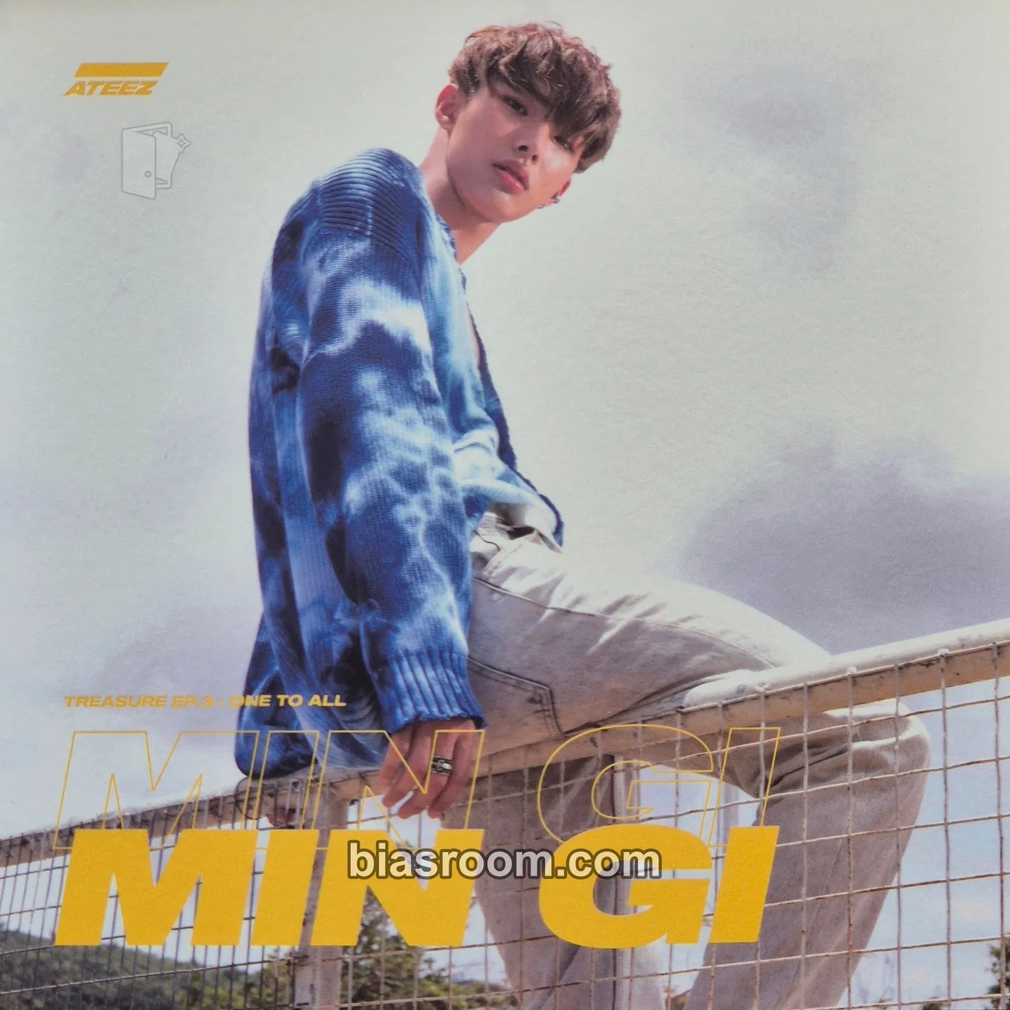 Mingi TREASURE EP.3 : One To All Photocard - ATEEZ - ATEEZ K-pop photocard