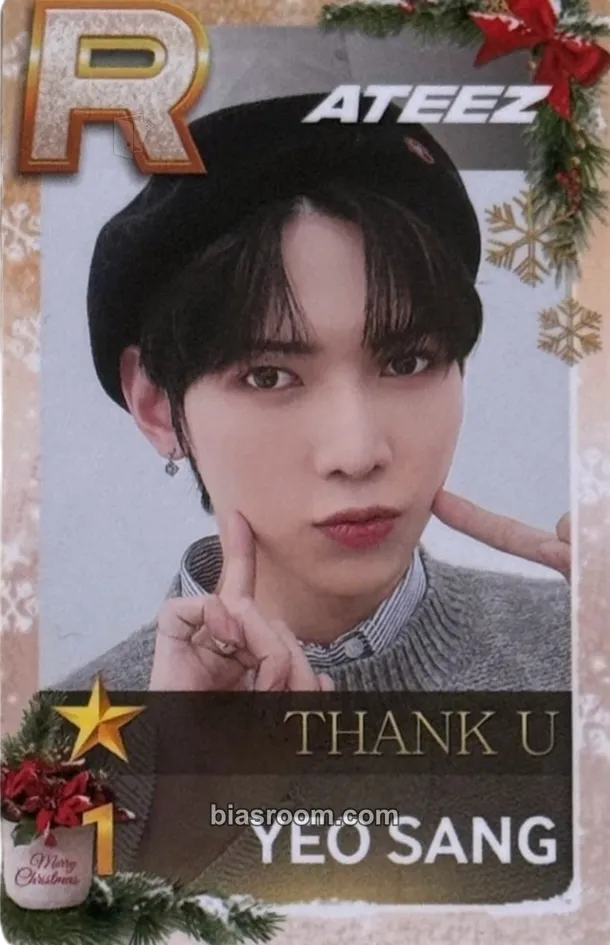 Yeosang SUPERSTAR × ATEEZ Photocard - ATEEZ - ATEEZ K-pop photocard