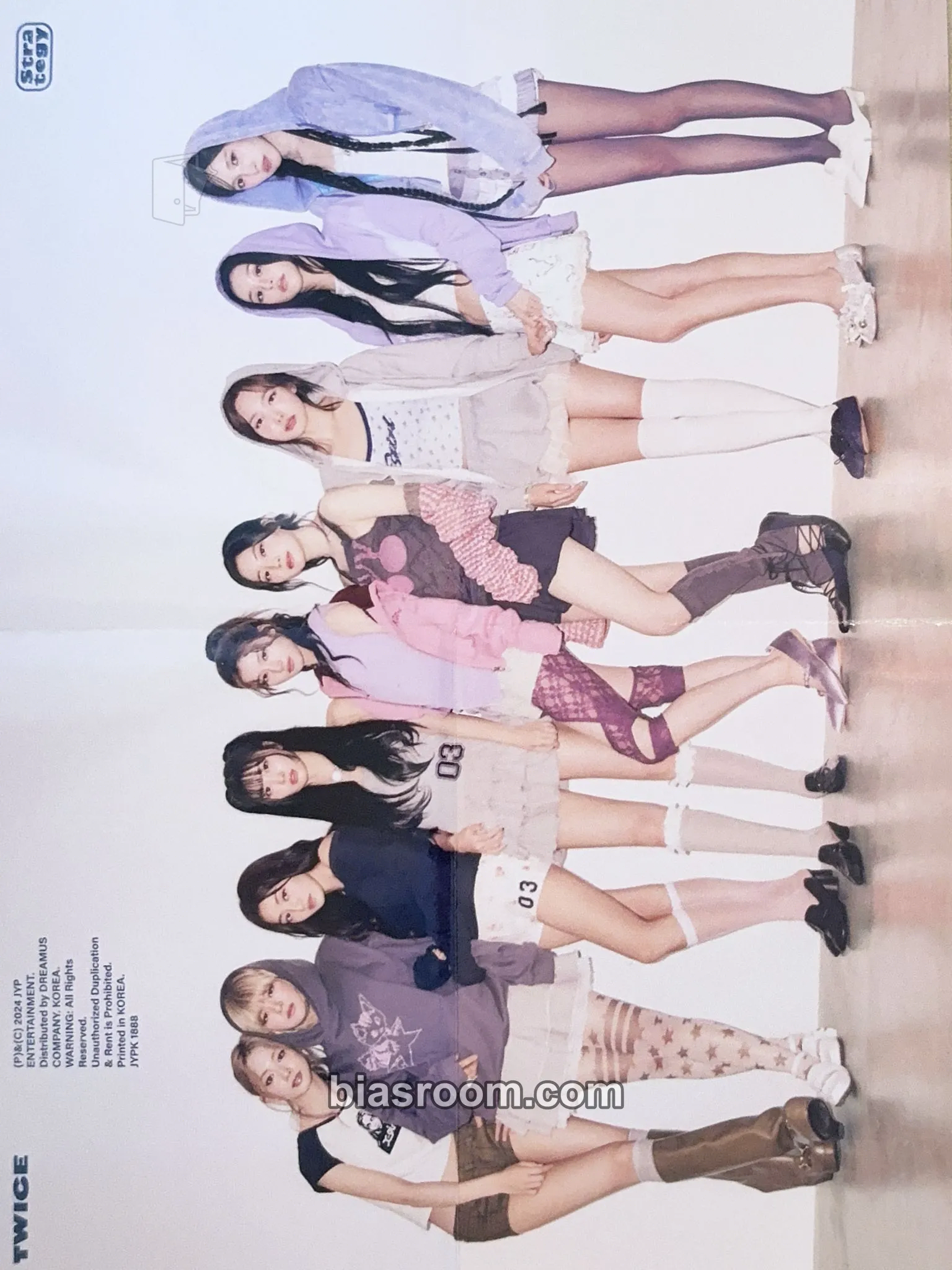 STRATEGY Photocard - TWICE - TWICE K-pop photocard