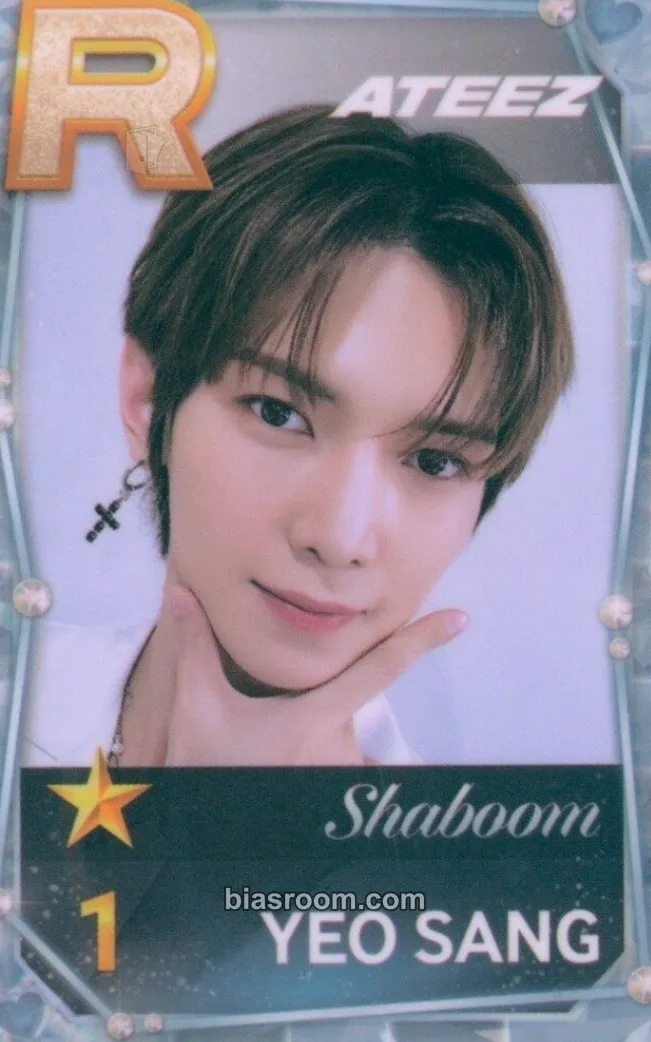 Yeosang SUPERSTAR × ATEEZ Photocard - ATEEZ - ATEEZ K-pop photocard