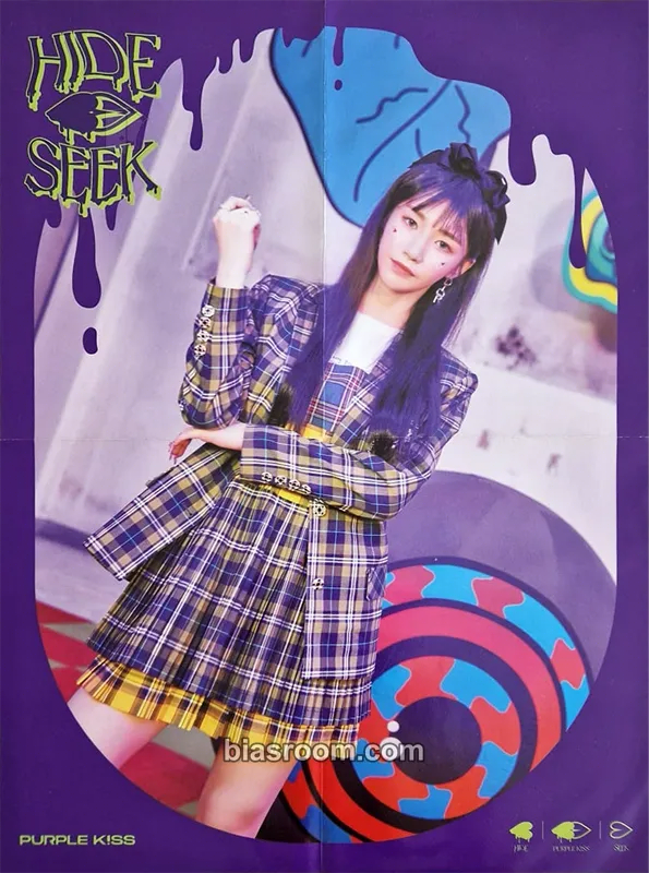 Park Jieun HIDE & SEEK Photocard - PURPLE KISS - PURPLE KISS K-pop photocard