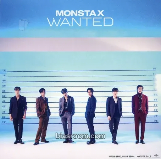 Wanted Photocard - MONSTA X - MONSTA X K-pop photocard