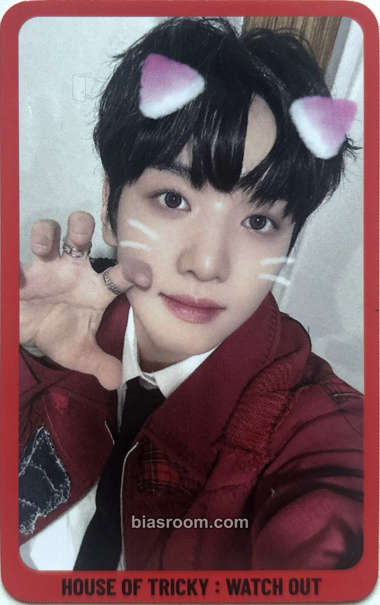 Yujun HOUSE OF TRICKY : WATCH OUT Photocard - xikers - xikers K-pop photocard