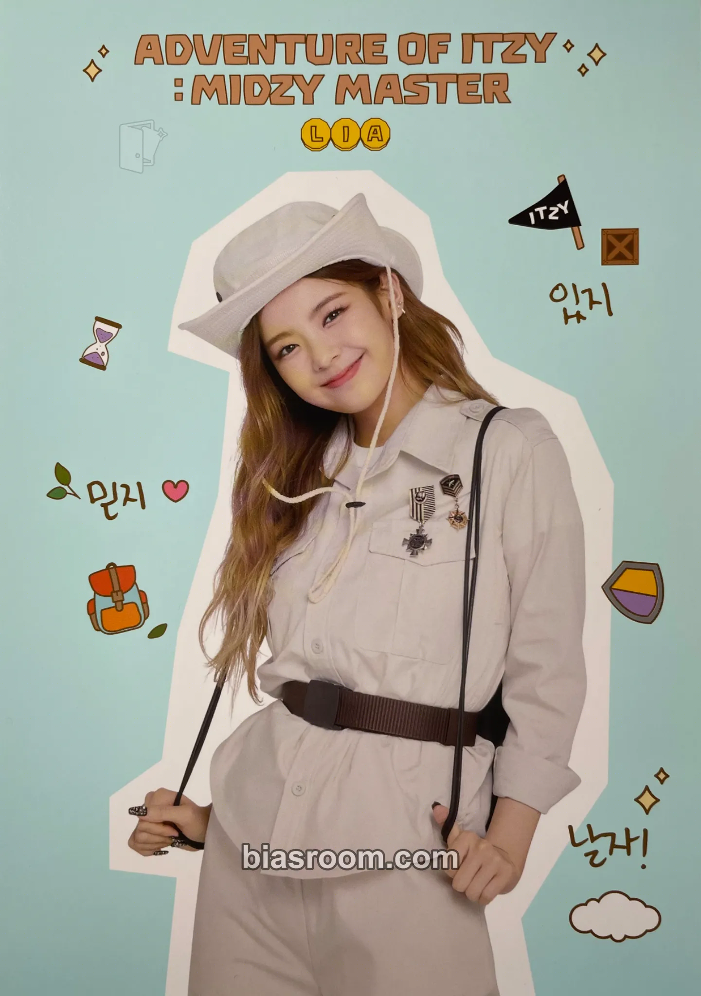Lia The 1st Fan Meeting ITZY, MIDZY, Let's Fly! "Adventure of ITZY⎈MIDZY Master" Photocard - ITZY - ITZY K-pop photocard