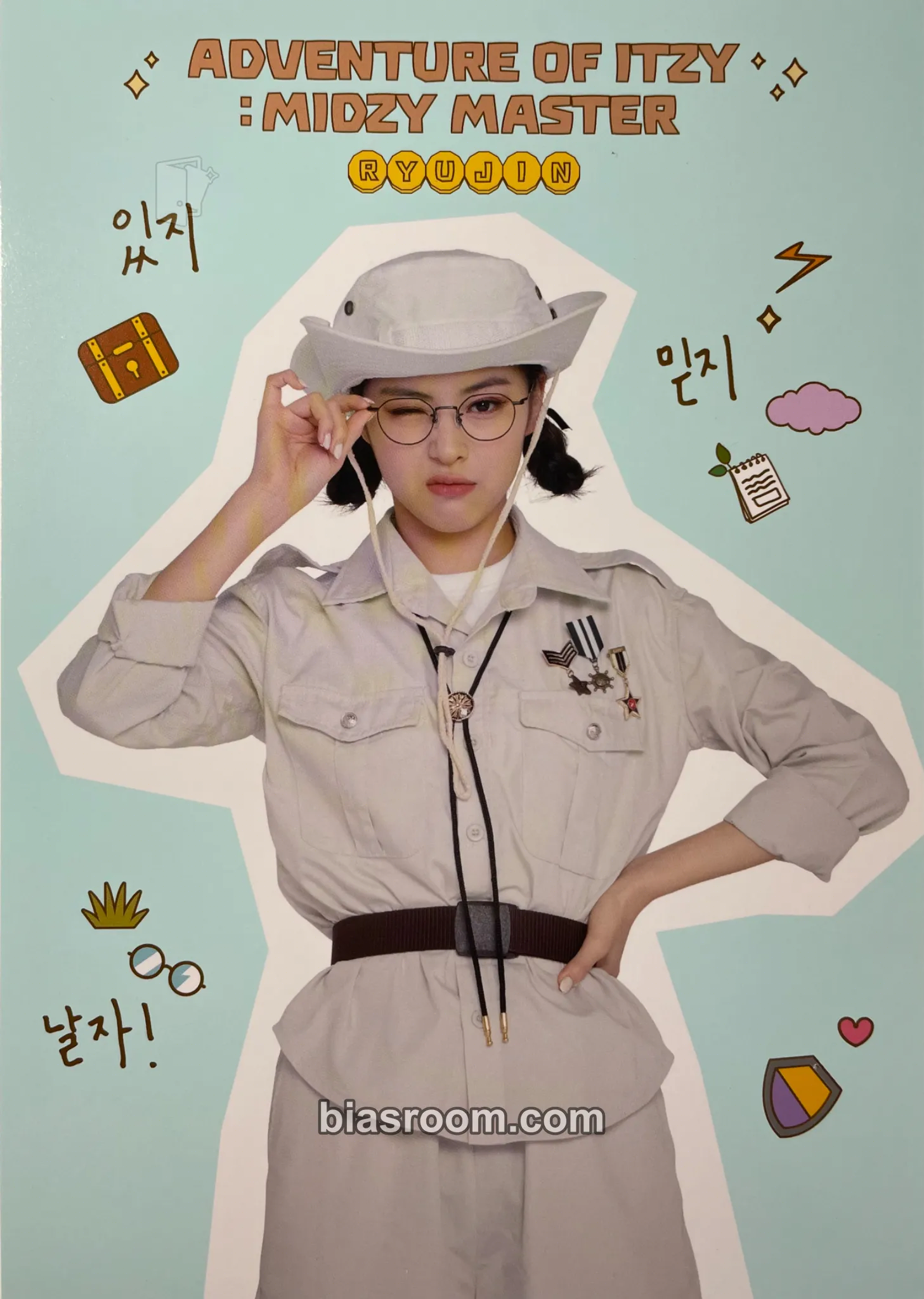 Ryujin The 1st Fan Meeting ITZY, MIDZY, Let's Fly! "Adventure of ITZY⎈MIDZY Master" Photocard - ITZY - ITZY K-pop photocard