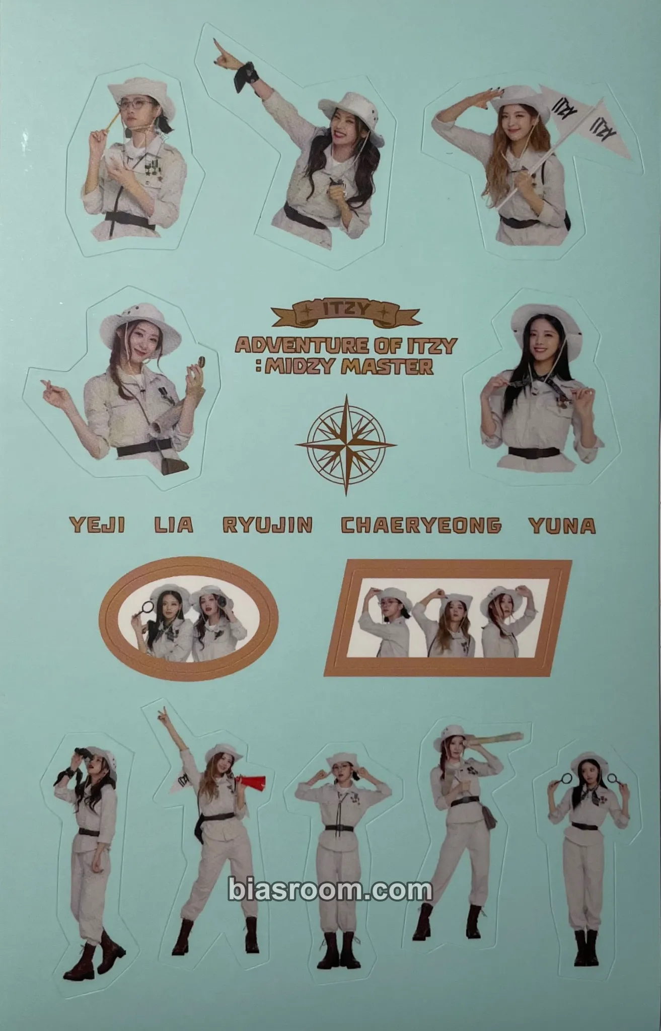 The 1st Fan Meeting ITZY, MIDZY, Let's Fly! "Adventure of ITZY⎈MIDZY Master" Photocard - ITZY - ITZY K-pop photocard