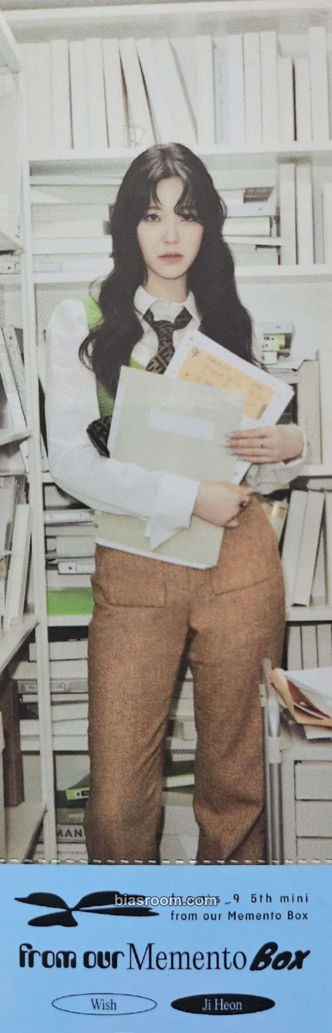 Jiheon From Our Memento Box Photocard - fromis_9 - fromis_9 K-pop photocard