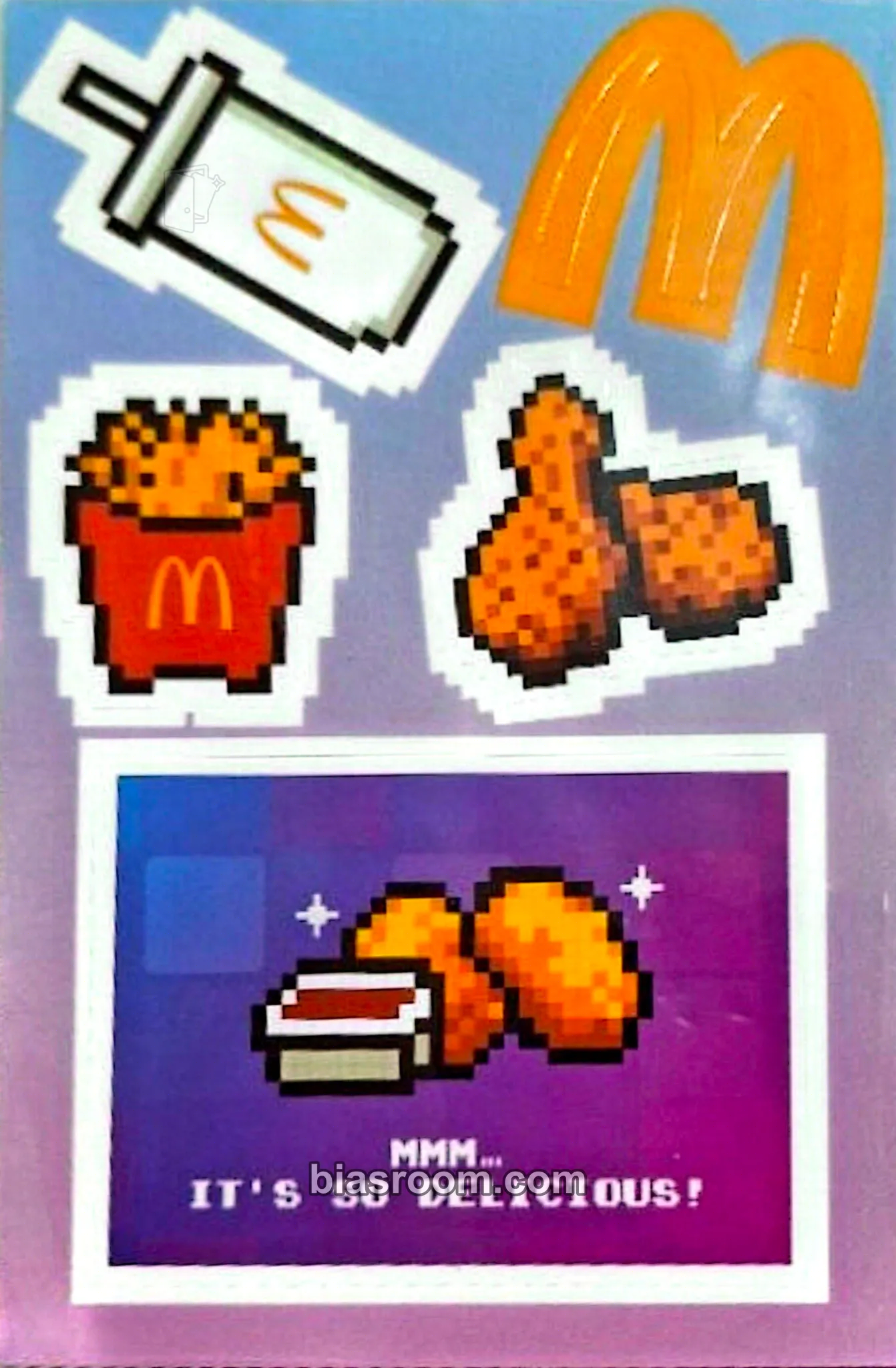 NewJeans x McDonald’s Photocard - NewJeans - NewJeans K-pop photocard