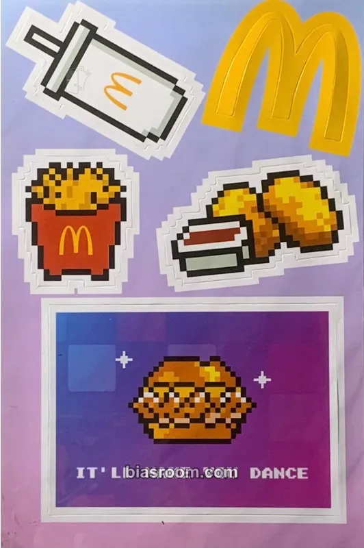 NewJeans x McDonald’s Photocard - NewJeans - NewJeans K-pop photocard