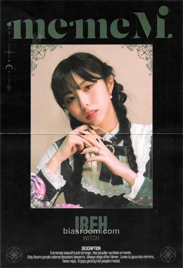 Ireh memeM Photocard - PURPLE KISS - PURPLE KISS K-pop photocard