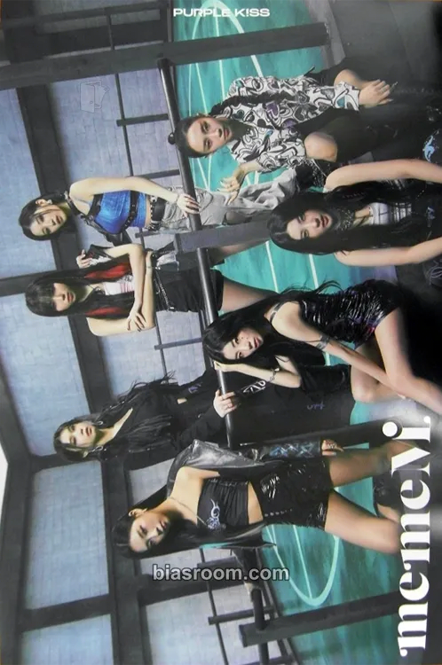 memeM Photocard - PURPLE KISS - PURPLE KISS K-pop photocard