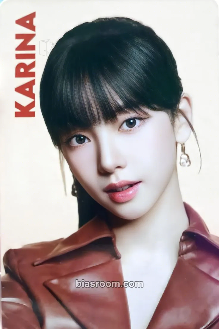 Karina aespa x Nabati Photocard - aespa - aespa K-pop photocard