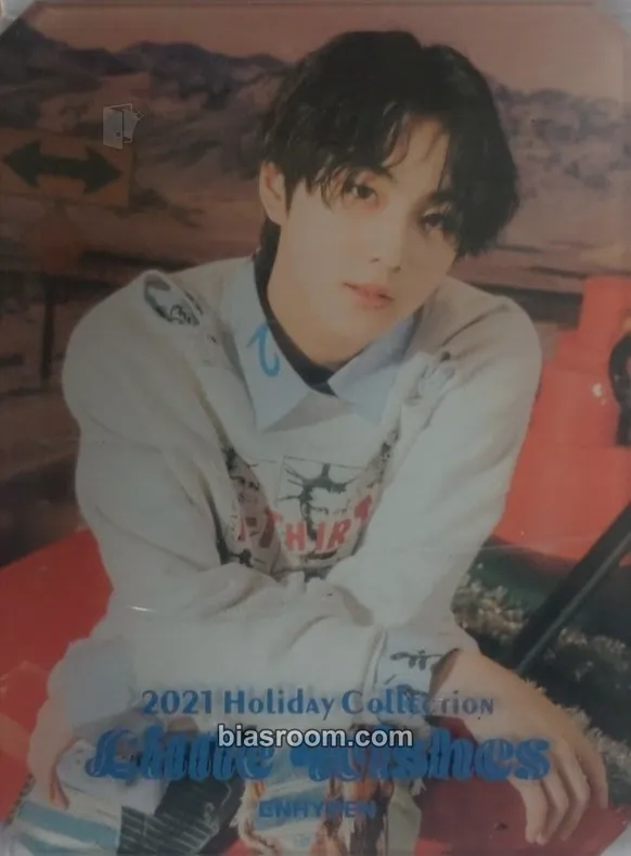 Jungwon 2021 Holiday Collection Little Wishes Photocard - ENHYPEN - ENHYPEN K-pop photocard