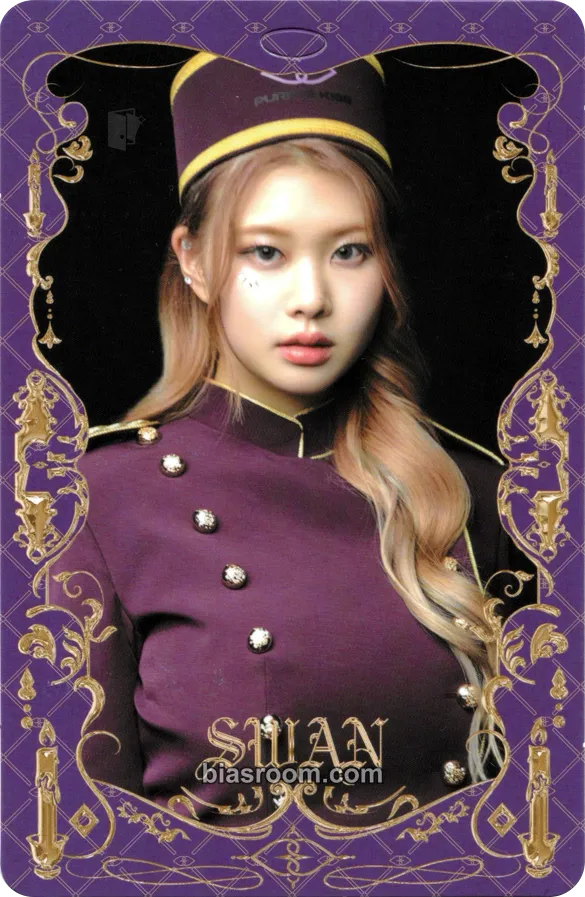 Swan Cabin Fever Photocard - PURPLE KISS - PURPLE KISS K-pop photocard