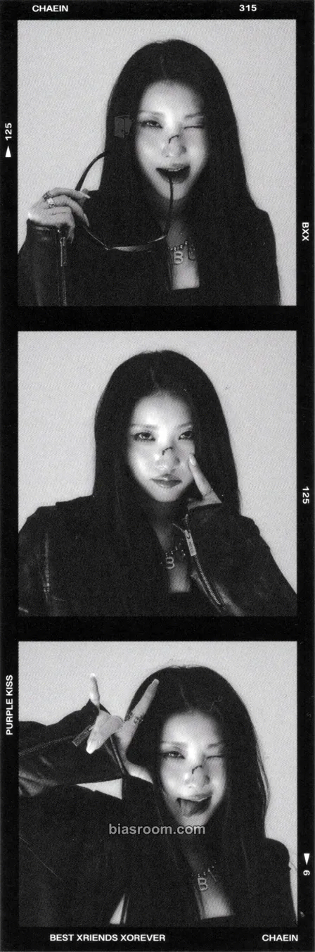 Chaein BXX Photocard - PURPLE KISS - PURPLE KISS K-pop photocard