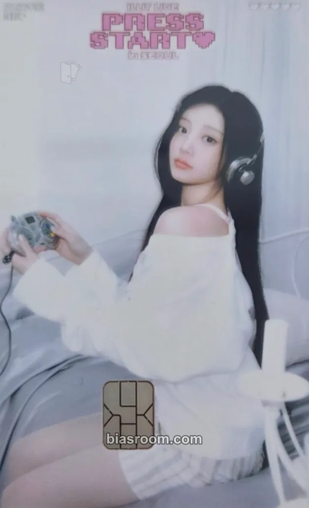 Wonhee ILLIT LIVE ‘PRESS START♥︎︎︎’ Photocard - ILLIT - ILLIT K-pop photocard