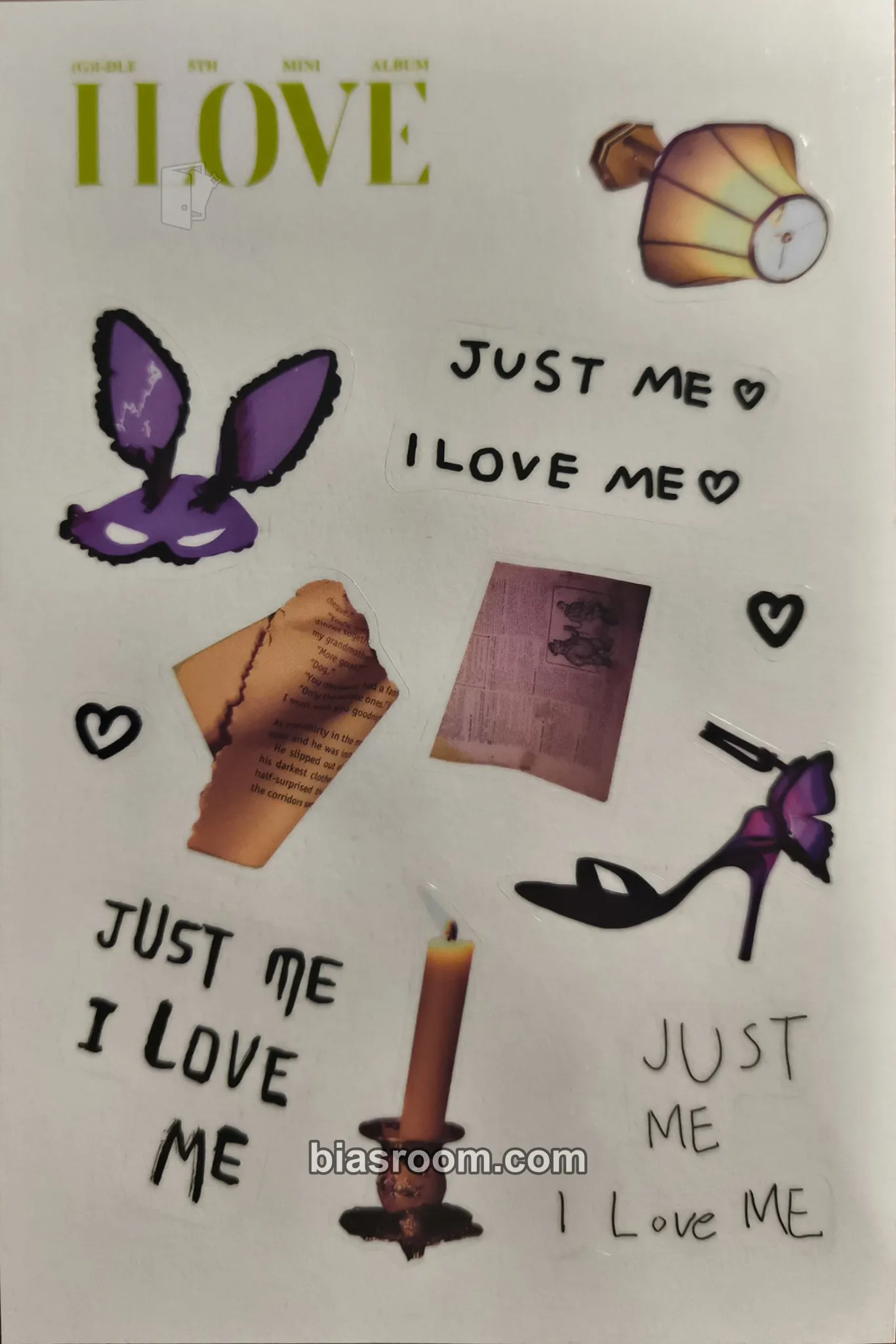 I Love Photocard - i-dle - i-dle K-pop photocard