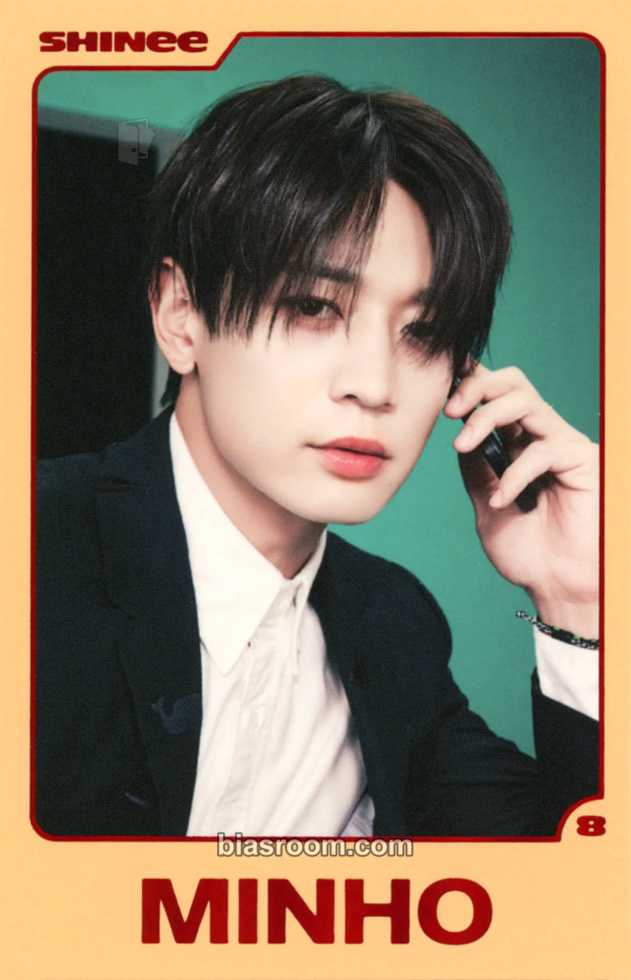 Minho HARD - The 8th Album Photocard - SHINee - SHINee K-pop photocard