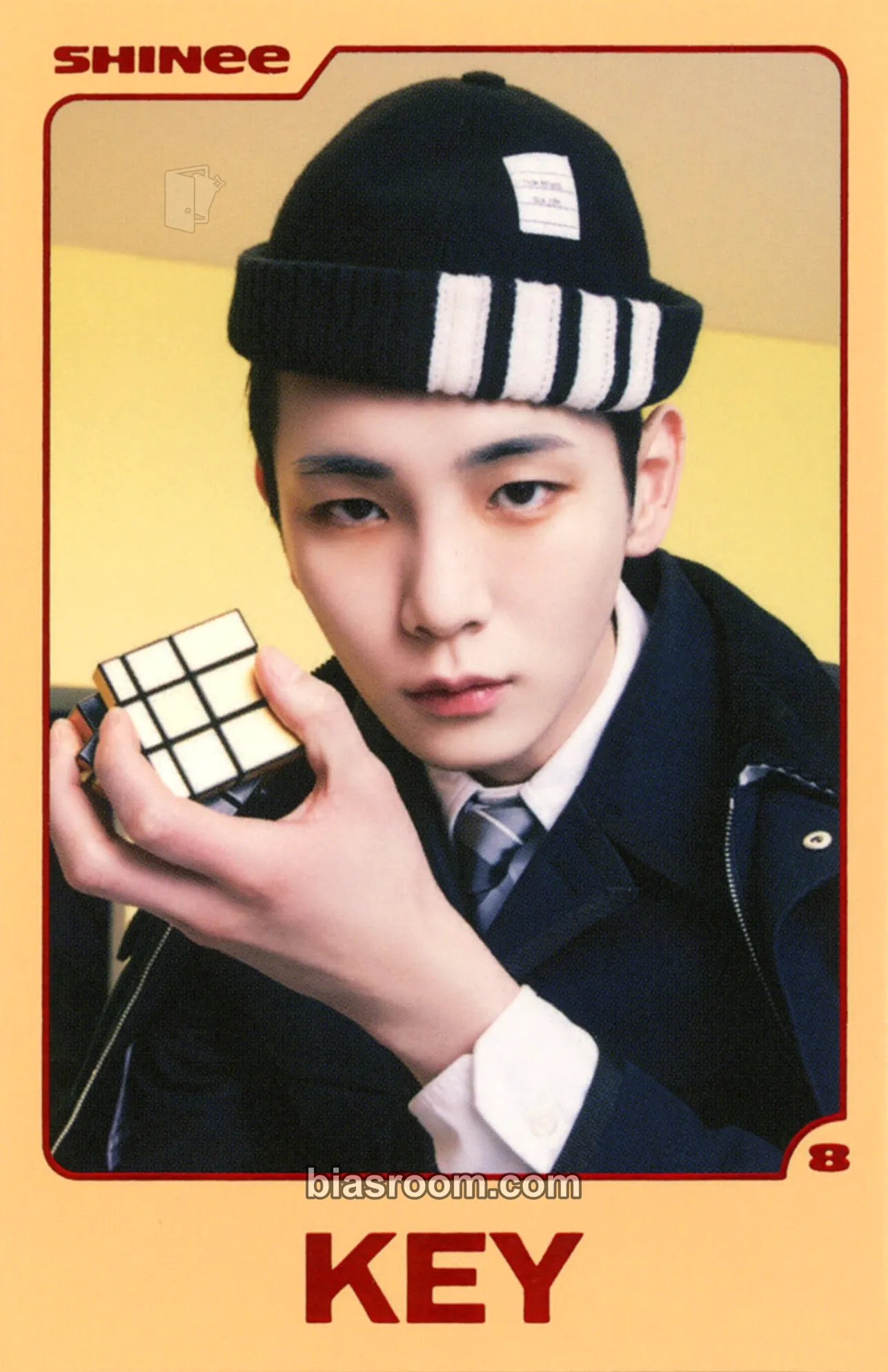 Key HARD - The 8th Album Photocard - SHINee - SHINee K-pop photocard