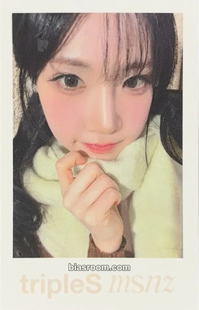 tripleS - Nakyoung - Beyond Beauty Album everline polaroid video call (fancall)