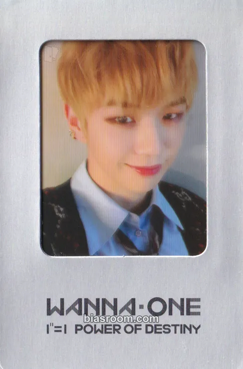 Daniel 1¹¹=1 (Power of Destiny) Photocard - Wanna One - Wanna One K-pop photocard