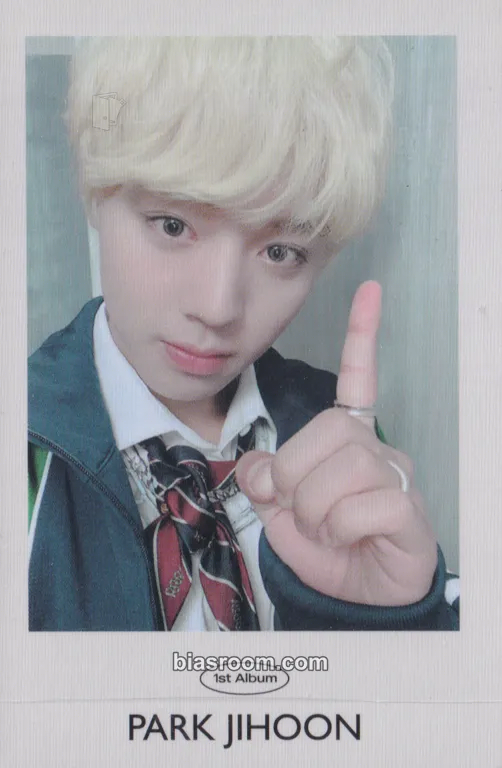 Jihoon MESSAGE Photocard - Park Jihoon - Park Jihoon K-pop photocard