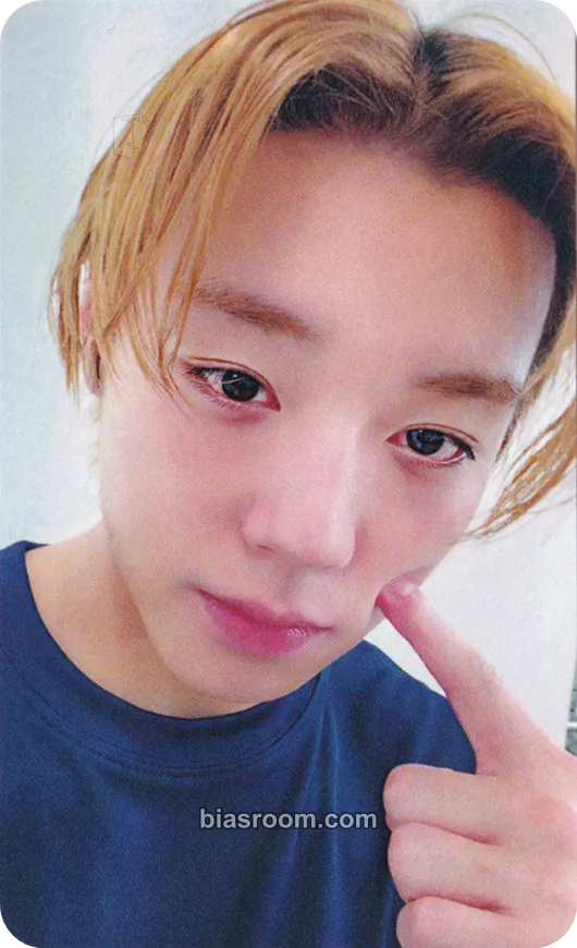 Jihoon Blank or Black Photocard - Park Jihoon - Park Jihoon K-pop photocard