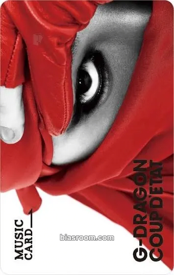 G-Dragon Coup d’Etat Photocard - G-Dragon K-pop photocard