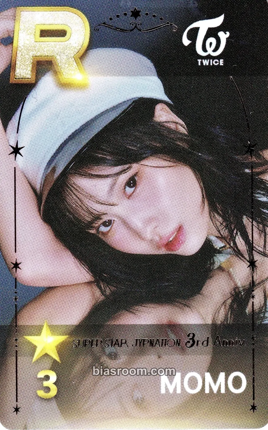 Momo TWICE x SuperStar JYPNATION Photocard - TWICE - TWICE K-pop photocard