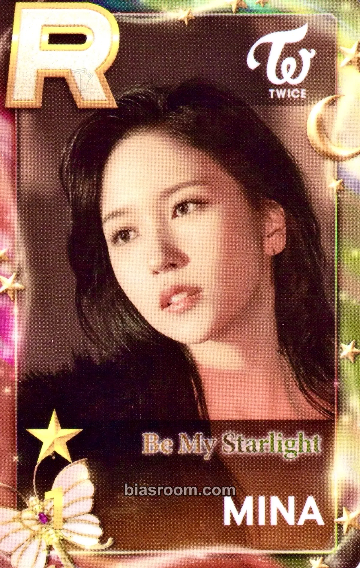 Mina TWICE x SuperStar JYPNATION Photocard - TWICE - TWICE K-pop photocard
