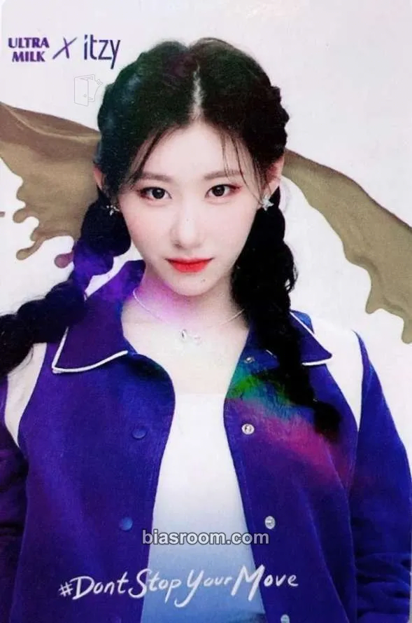 Chaeryeong ITZY X ULTRA MILK Photocard - ITZY - ITZY K-pop photocard