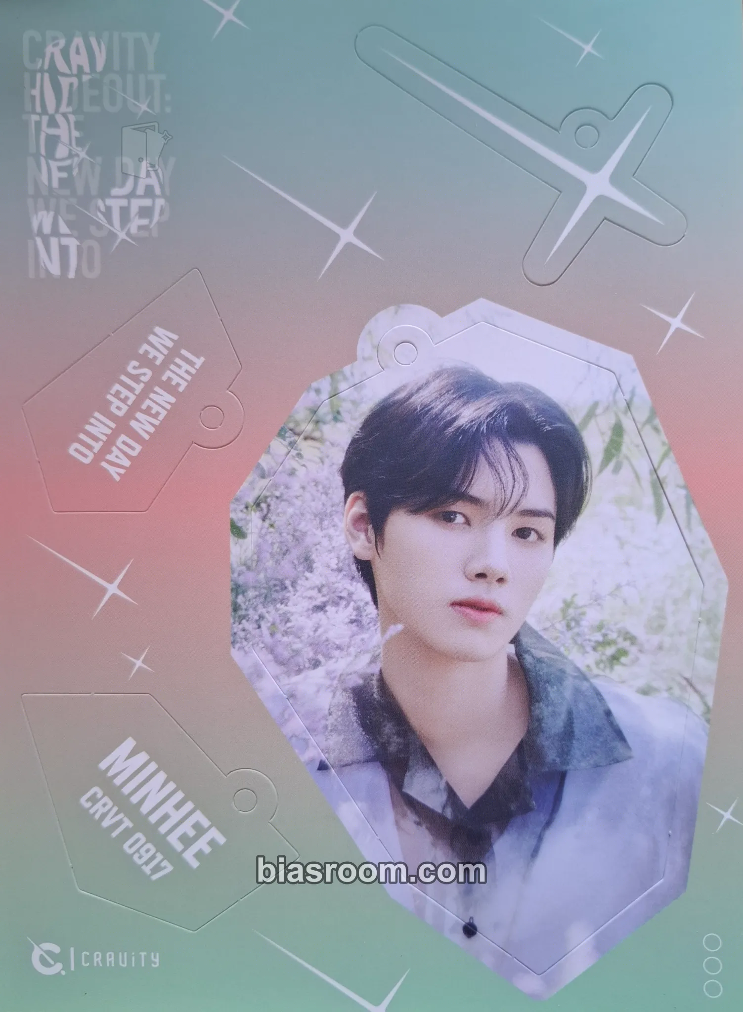 Minhee HIDEOUT: THE NEW DAY WE STEP INTO - SEASON 2 Photocard - CRAVITY - CRAVITY K-pop photocard