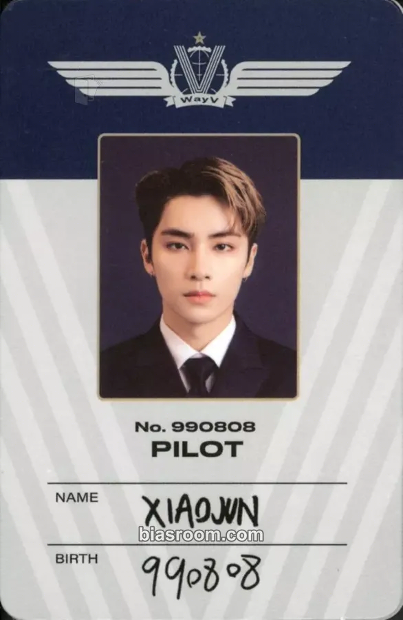 Xiaojun 2022 Season's Greeting Photocard - WayV - WayV K-pop photocard