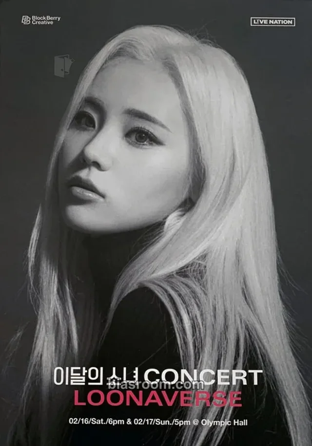 LOONA - JinSoul - LOONAVERSE Concert Event poster