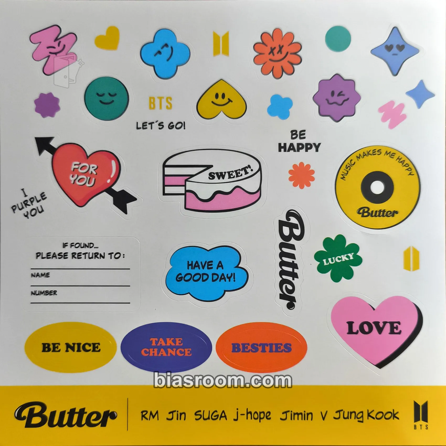 Butter Photocard - BTS - BTS K-pop photocard