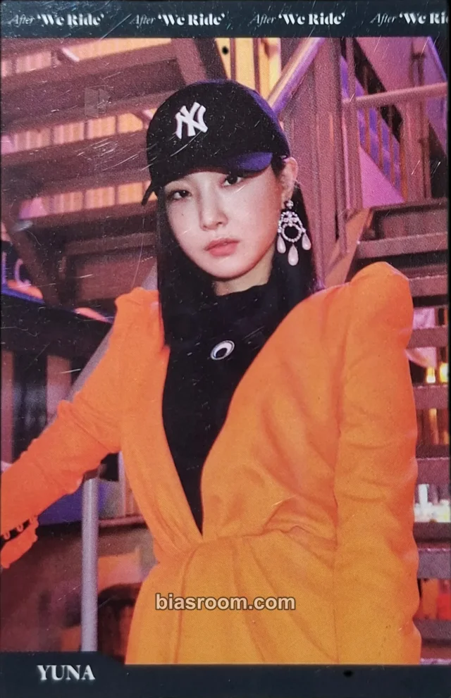 BBGIRLS - Yuna - After 'We Ride' Album clear photocard album photocard