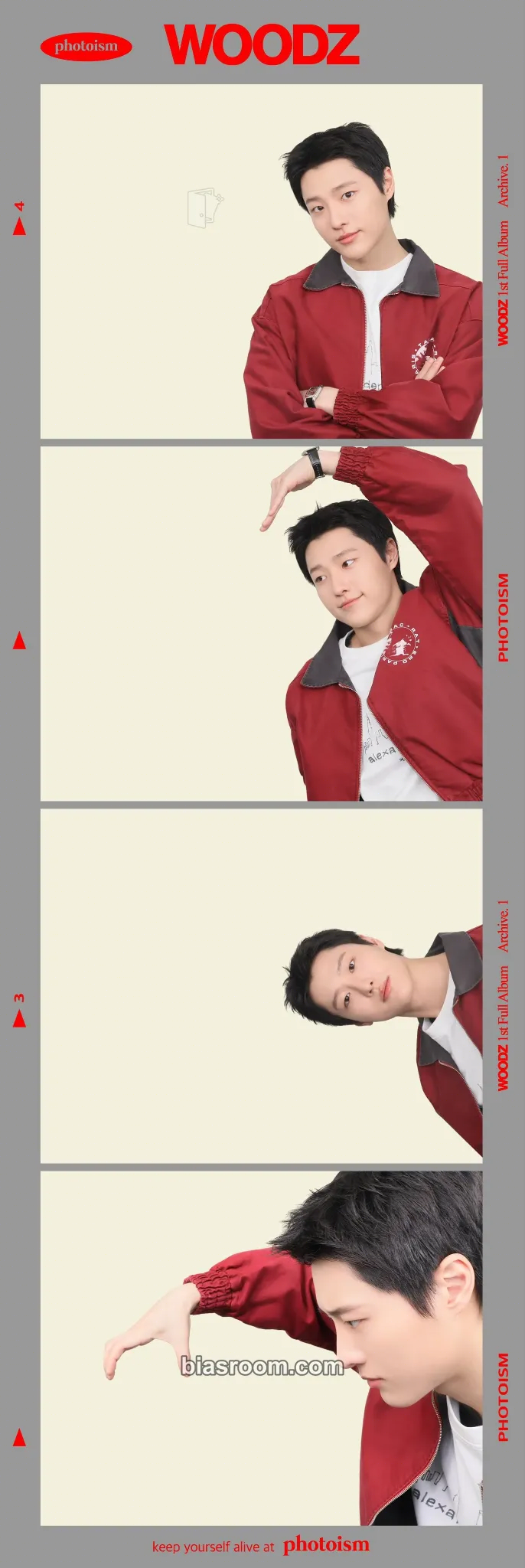 WOODZ Photoism x WOODZ Photocard - WOODZ K-pop photocard