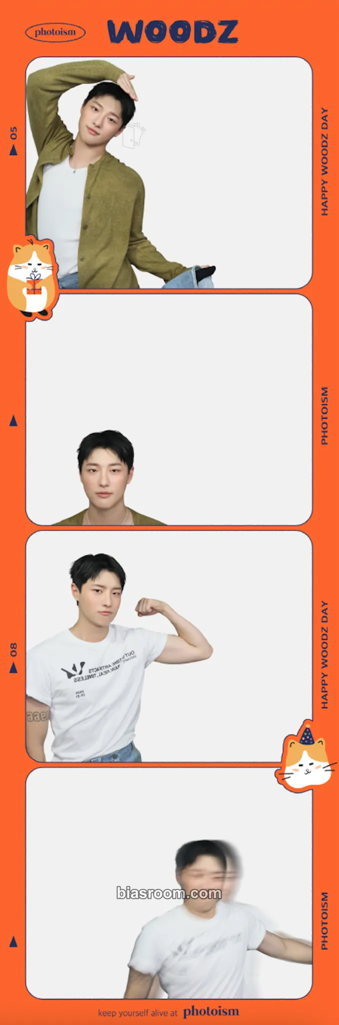 WOODZ Photoism x WOODZ Photocard - WOODZ K-pop photocard