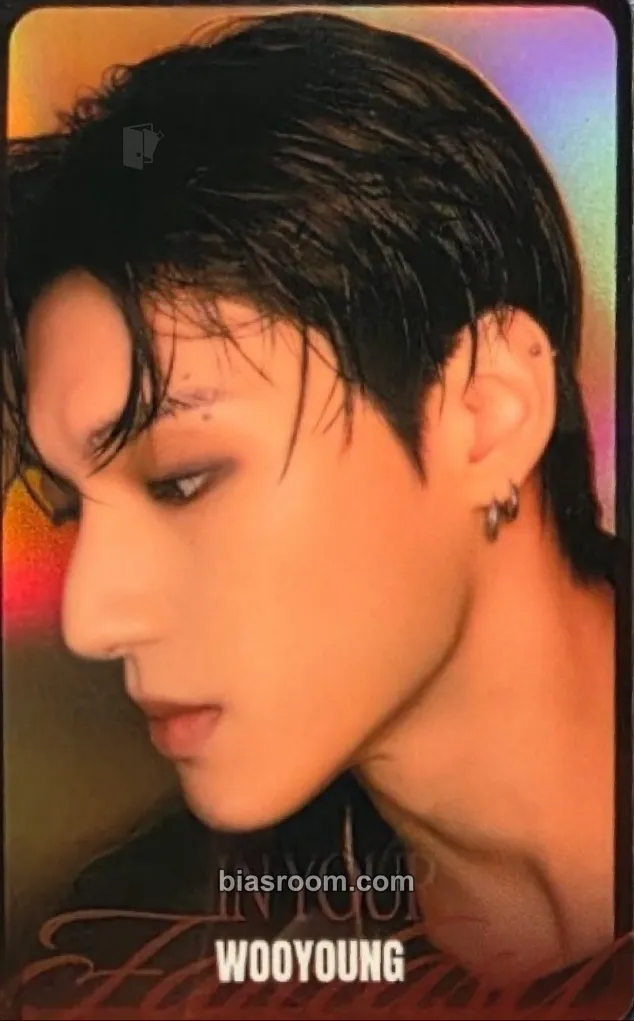 Wooyoung Higher Timepiece × ATEEZ Photocard - ATEEZ - ATEEZ K-pop photocard