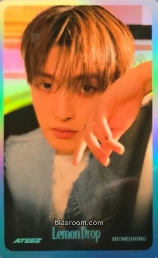Hongjoong Higher Timepiece × ATEEZ Photocard - ATEEZ - ATEEZ K-pop photocard