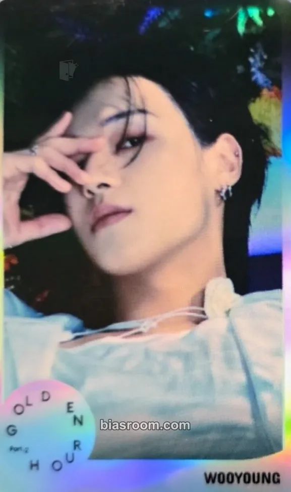 Wooyoung Higher Timepiece × ATEEZ Photocard - ATEEZ - ATEEZ K-pop photocard