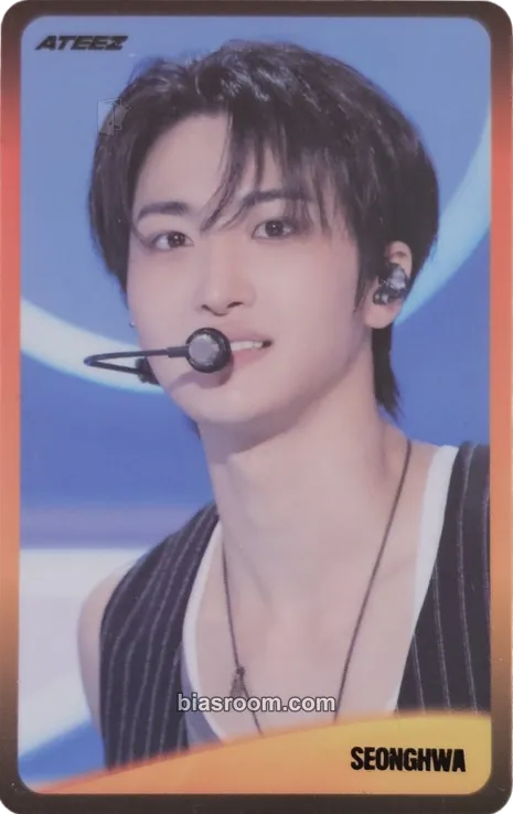 Seonghwa Higher Timepiece × ATEEZ Photocard - ATEEZ - ATEEZ K-pop photocard