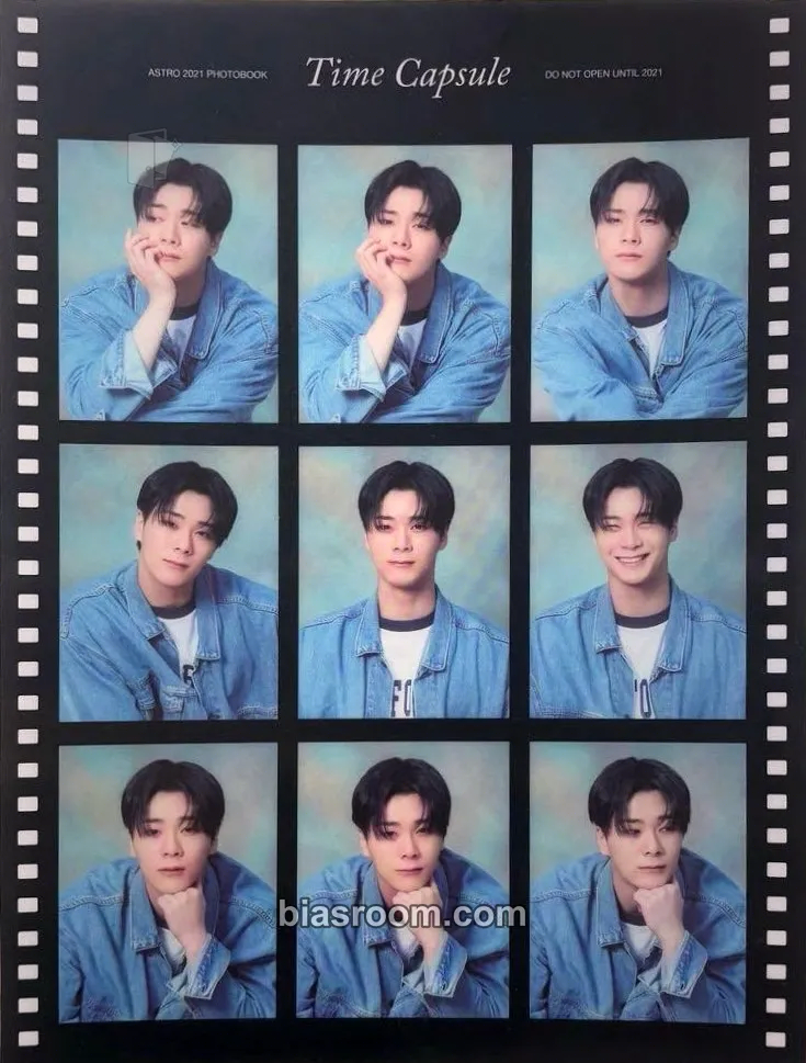 Moonbin 2021 Photobook ‘Time Capsule’ Photocard - ASTRO - ASTRO K-pop photocard
