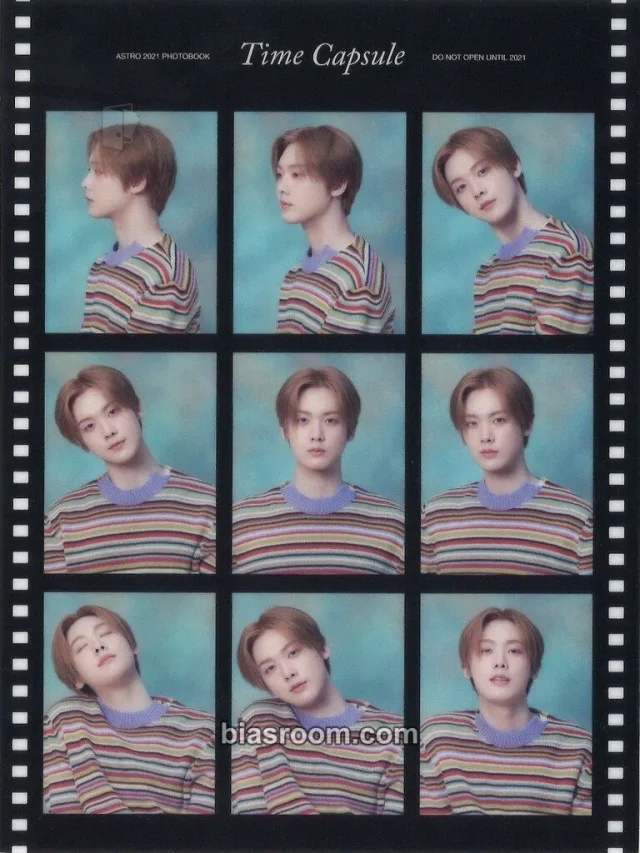 ASTRO - Yoon San-ha - 2021 Photobook ‘Time Capsule’ Other film photo clear (translucent)