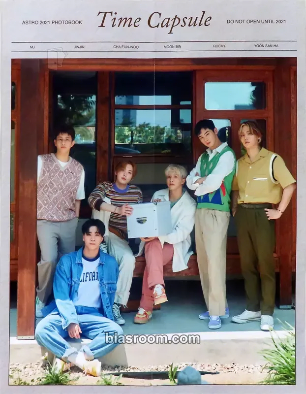 2021 Photobook ‘Time Capsule’ Photocard - ASTRO - ASTRO K-pop photocard