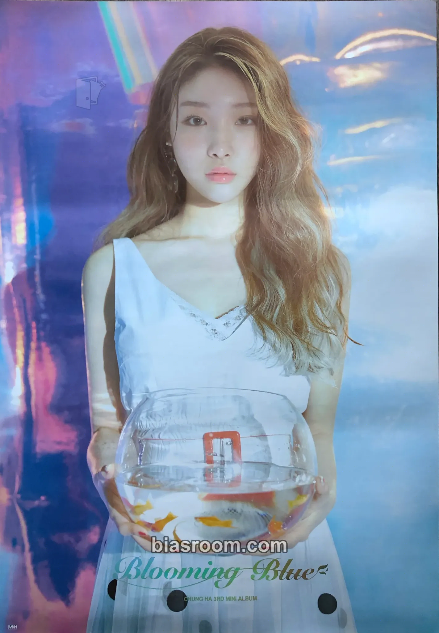 Chung Ha Blooming Blue Photocard - Chung Ha K-pop photocard