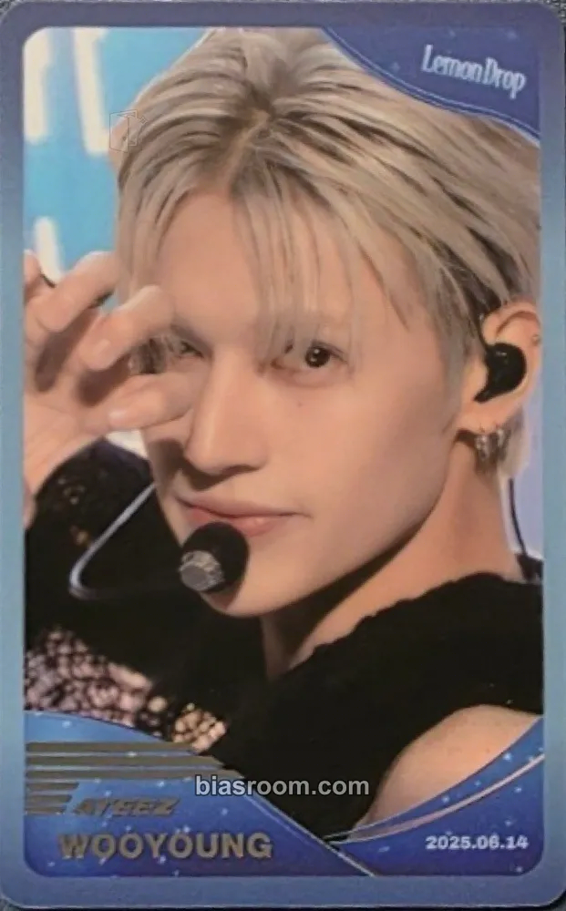 Wooyoung Higher Timepiece × ATEEZ Photocard - ATEEZ - ATEEZ K-pop photocard