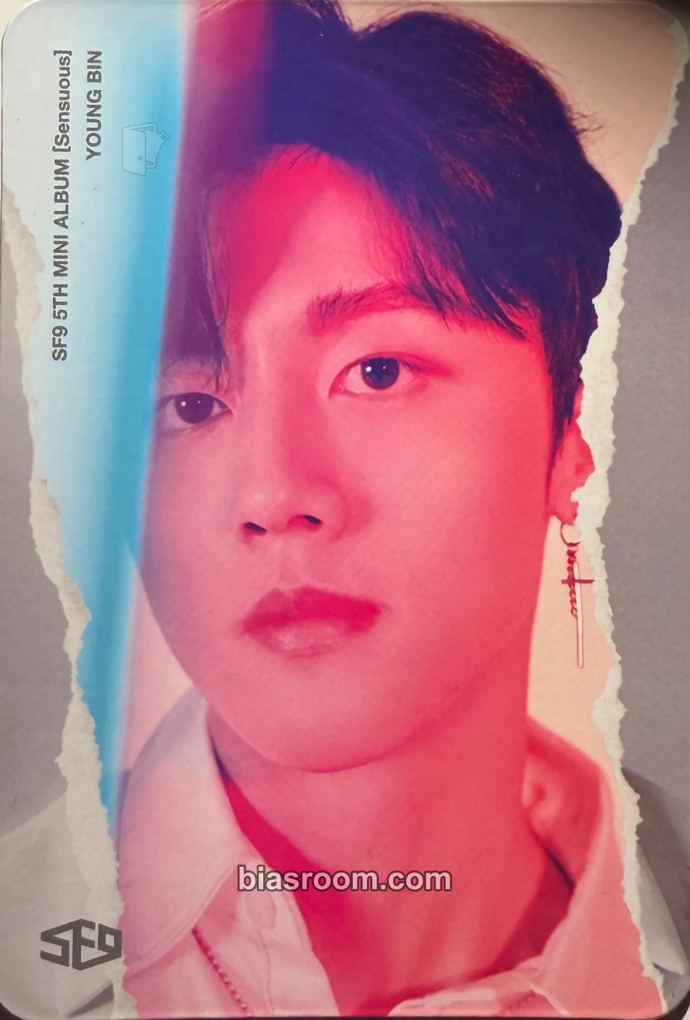 Youngbin Sensuous Photocard - SF9 - SF9 K-pop photocard
